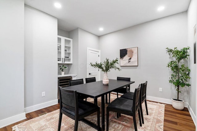 994 Harrison Ave, Columbus, OH 43201 - dining room featuring wood finished floors and recessed lighting