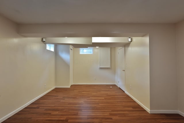 2253 Otter Ln, Dublin, OH 43016 - basement featuring wood finished floors