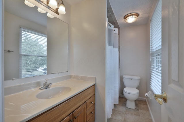 2253 Otter Ln, Dublin, OH 43016 - full bath featuring vanity and tile patterned flooring