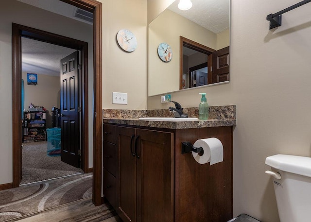19366 Laurel Run Rd, Nelsonville, OH 45764 - half bath featuring vanity and wood finished floors