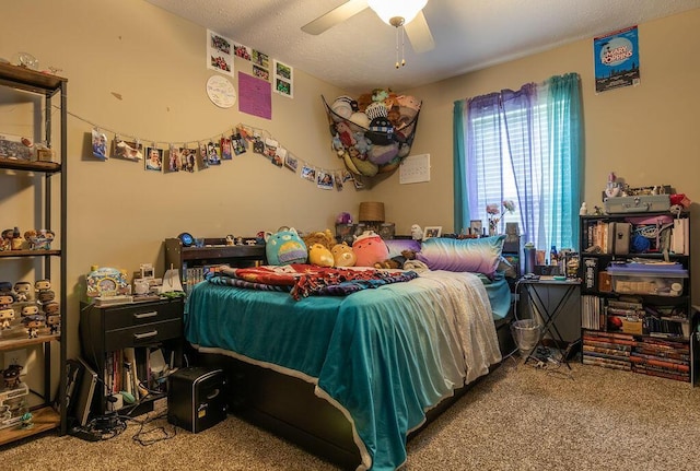 19366 Laurel Run Rd, Nelsonville, OH 45764 - carpeted bedroom featuring ceiling fan