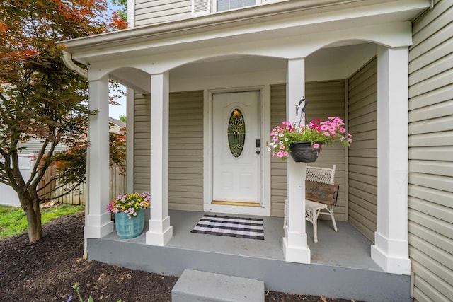 2387 Sutter Pkwy, Dublin, OH 43016 - property entrance with a porch