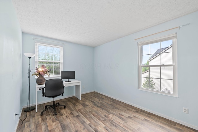 2387 Sutter Pkwy, Dublin, OH 43016 - office space featuring wood finished floors and a textured ceiling