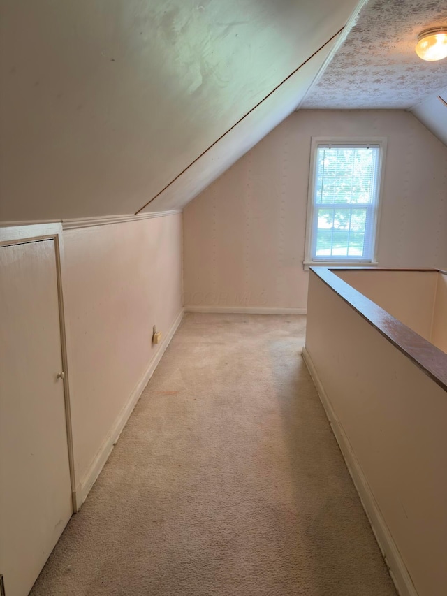 3660 Watt Rd, Columbus, OH 43230 - additional living space featuring lofted ceiling and light carpet