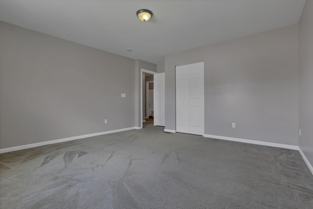 5512 Old Coble St, Canal Winchester, OH 43110 - empty room featuring baseboards and dark colored carpet