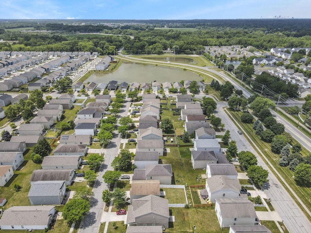5512 Old Coble St, Canal Winchester, OH 43110 - aerial view of property's location featuring a nearby body of water and nearby suburban area
