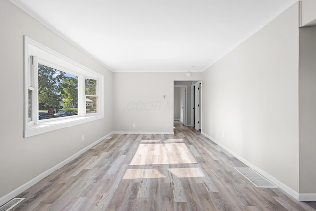 3851 Security Dr, Grove City, OH 43123 - empty room with light wood-style floors and baseboards