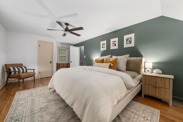 67 Aldrich Rd, Columbus, OH 43214 - bedroom featuring wood finished floors and ceiling fan