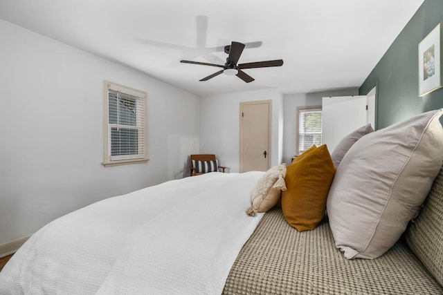 67 Aldrich Rd, Columbus, OH 43214 - bedroom with ceiling fan