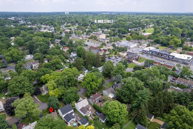 67 Aldrich Rd, Columbus, OH 43214 - aerial view of property's location