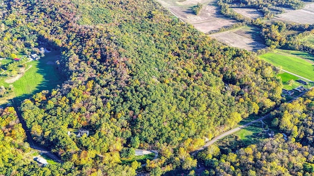 368 Mingo Rd, Chillicothe, OH 45601 - aerial view of property's location with a heavily wooded area