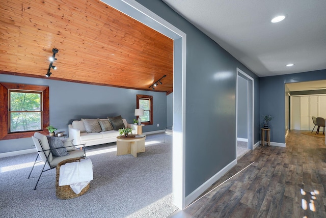 368 Mingo Rd, Chillicothe, OH 45601 - living area featuring healthy amount of natural light, recessed lighting, and lofted ceiling