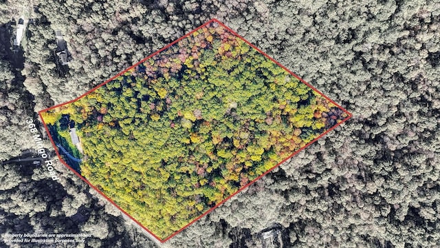 368 Mingo Rd, Chillicothe, OH 45601 - aerial overview of property's location featuring property parcel outlined
