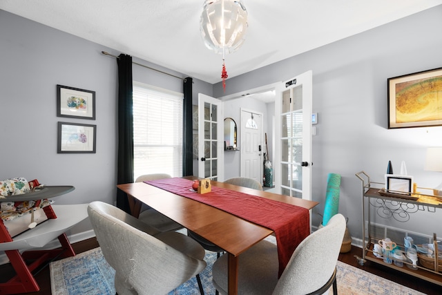 3823 Ramblehurst Rd, Columbus, OH 43221 - dining space featuring wood finished floors