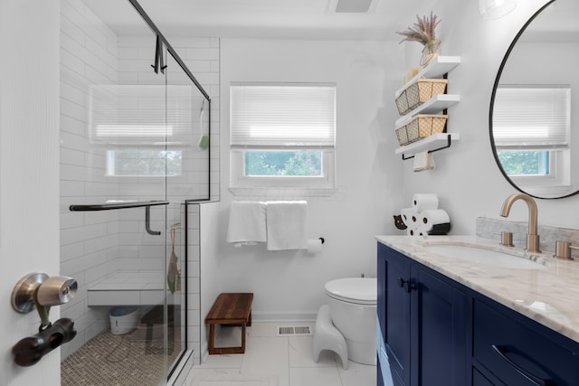 3823 Ramblehurst Rd, Columbus, OH 43221 - full bath featuring plenty of natural light, vanity, and a shower stall