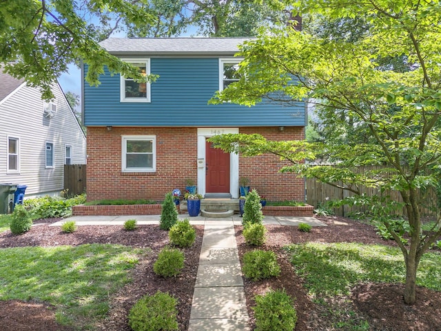 1467 Melrose Ave, Columbus, OH 43224 - colonial home featuring brick siding