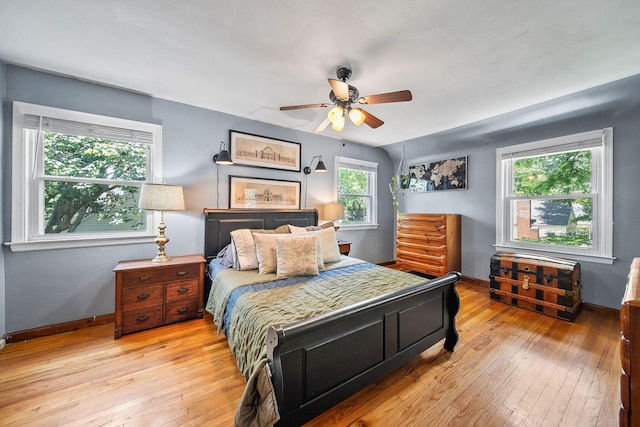 1467 Melrose Ave, Columbus, OH 43224 - bedroom featuring hardwood / wood-style floors and ceiling fan