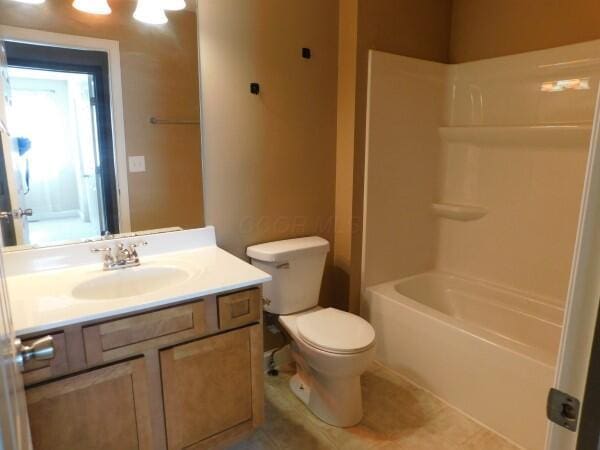 32340 Lilac Ln, Logan, OH 43138 - full bath with vanity, shower / tub combination, and tile patterned floors