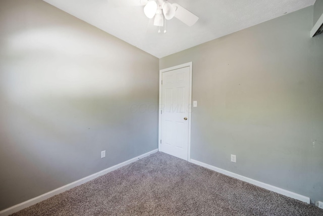 2272 Eden Ave, Columbus, OH 43224 - carpeted empty room featuring ceiling fan and baseboards