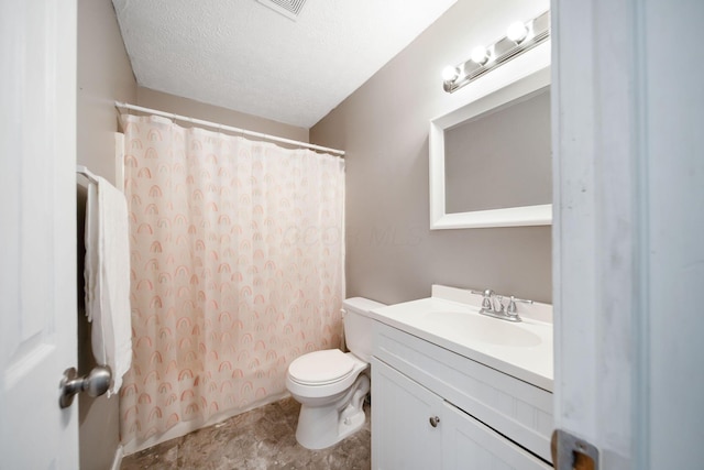 2272 Eden Ave, Columbus, OH 43224 - full bath featuring vanity and a textured ceiling
