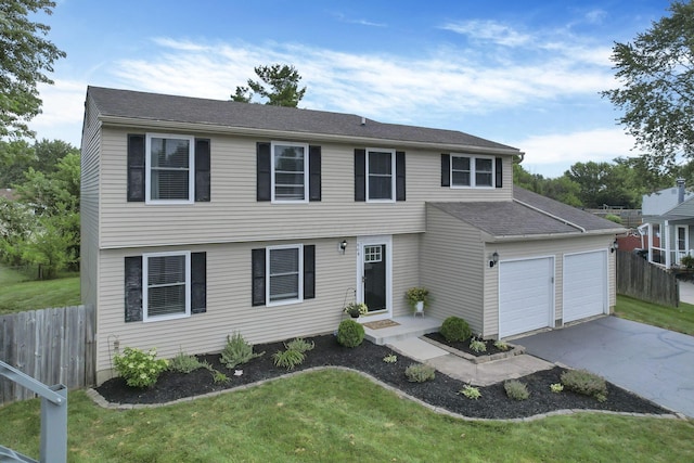 664 Dukewell Pl, Galloway, OH 43119 - colonial house with an attached garage and driveway
