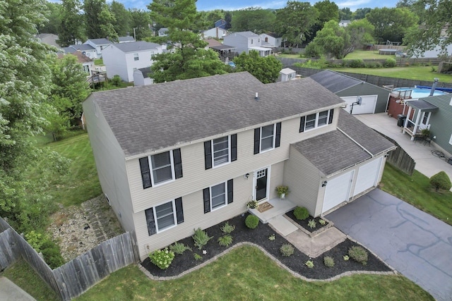664 Dukewell Pl, Galloway, OH 43119 - view from above of property