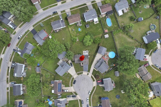 664 Dukewell Pl, Galloway, OH 43119 - aerial overview of property's location with nearby suburban area