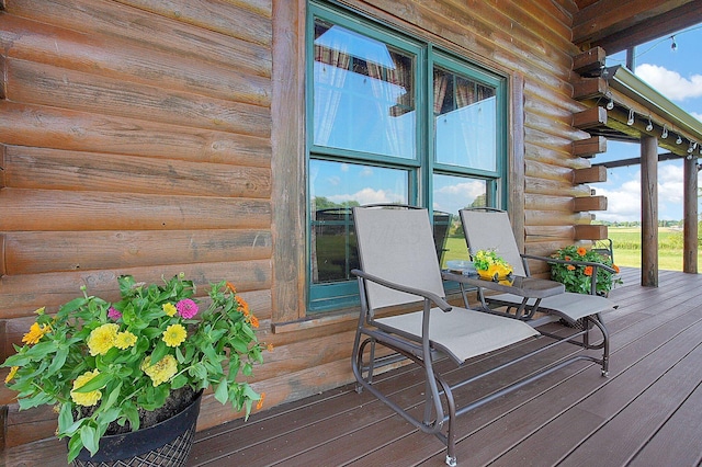 8713 State Route 207, Mount Sterling, OH 43143 - view of wooden terrace