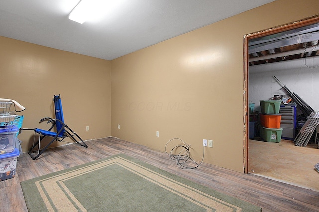 8713 State Route 207, Mount Sterling, OH 43143 - misc room with wood finished floors
