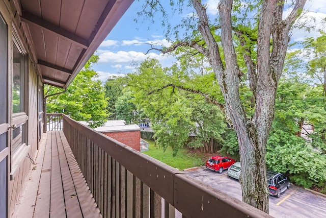 2109 W 5th Ave Unit C, Grandview Heights, OH 43212 - view of wooden deck