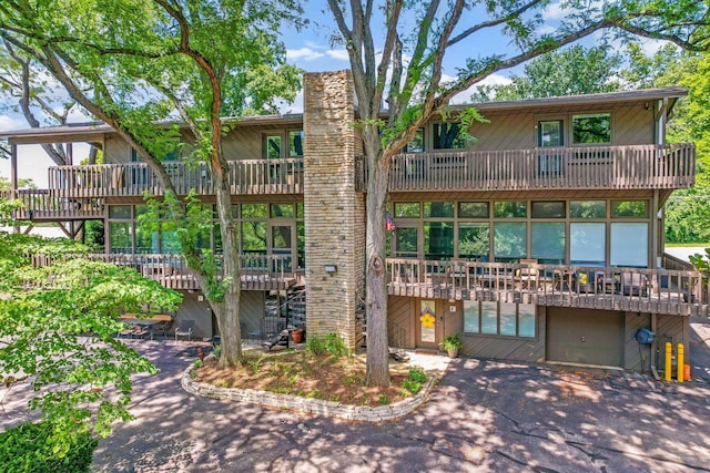 2109 W 5th Ave Unit C, Grandview Heights, OH 43212 - view of property with driveway and a garage