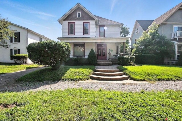 366 Hudson Ave, Newark, OH 43055 - view of front of home with covered porch