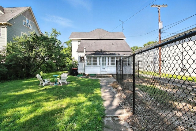 366 Hudson Ave, Newark, OH 43055 - rear view of property with entry steps