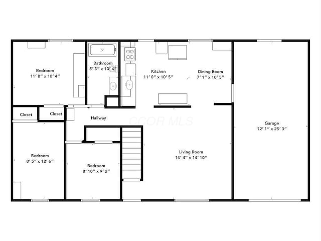 3162 New Year Dr, Cincinnati, OH 45251 - view of floor plan / room layout