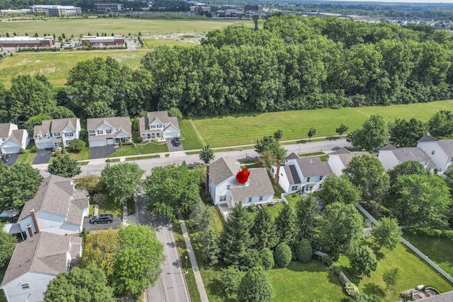 6041 Tetlin Field Dr, New Albany, OH 43054 - aerial overview of property's location featuring nearby suburban area