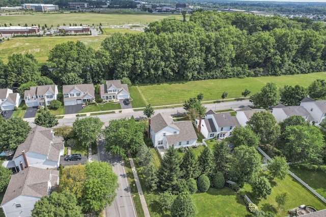 6041 Tetlin Field Dr, New Albany, OH 43054 - aerial overview of property's location featuring nearby suburban area