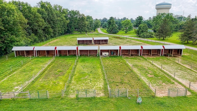 3910 Summit View Rd, Dublin, OH 43016 - view of rural area featuring a tree filled landscape