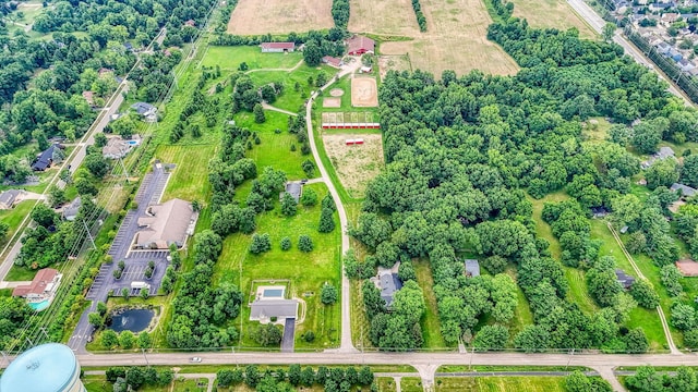 3910 Summit View Rd, Dublin, OH 43016 - bird's eye view