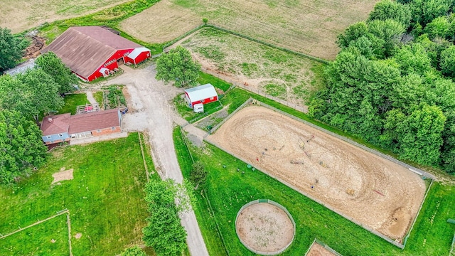 3910 Summit View Rd, Dublin, OH 43016 - overview of rural landscape