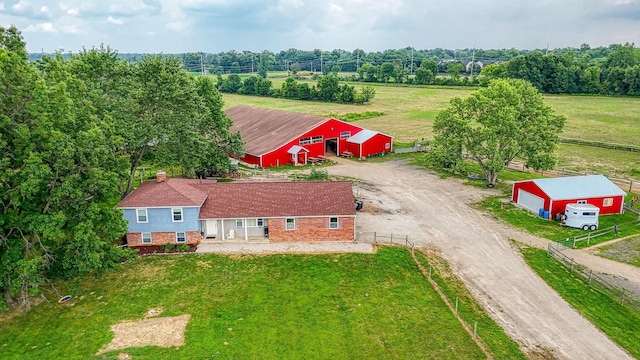 3910 Summit View Rd, Dublin, OH 43016 - overview of rural landscape featuring a tree filled landscape