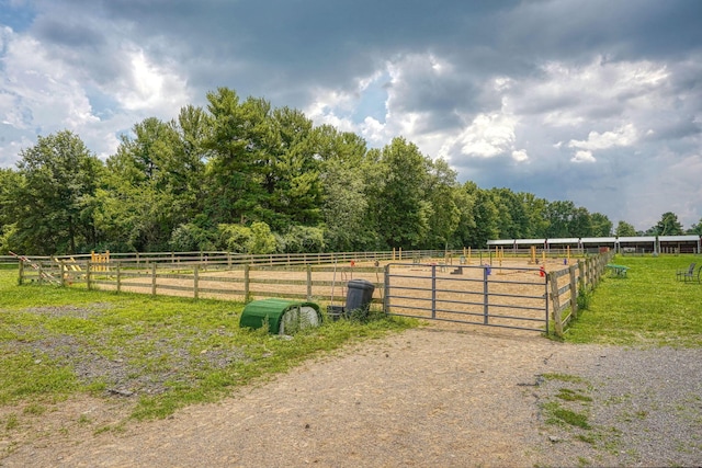 3910 Summit View Rd, Dublin, OH 43016 - view of yard featuring a view of rural / pastoral area