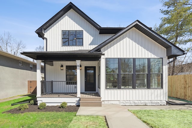 86 W N Broadway, Columbus, OH 43214 - modern inspired farmhouse featuring covered porch