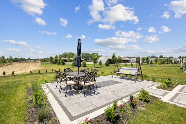 6750 Constitution Way, Powell, OH 43065 - view of patio with outdoor dining space