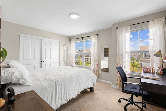 6750 Constitution Way, Powell, OH 43065 - bedroom featuring carpet floors, a closet, and a desk