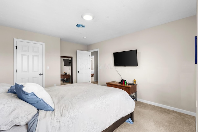 6750 Constitution Way, Powell, OH 43065 - bedroom featuring light carpet and baseboards