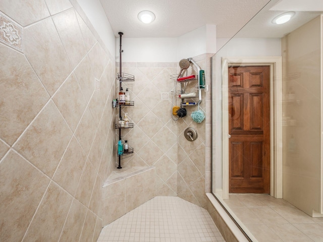 6676 Ballantrae Pl, Dublin, OH 43016 - full bath with tiled shower and tile patterned flooring