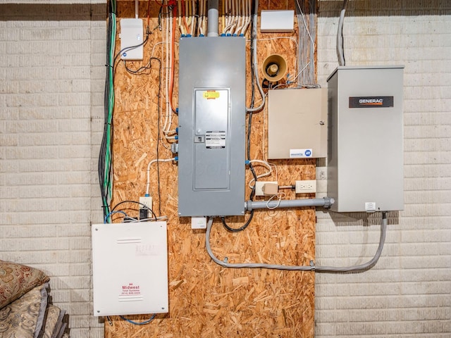 6676 Ballantrae Pl, Dublin, OH 43016 - utility room featuring electric panel
