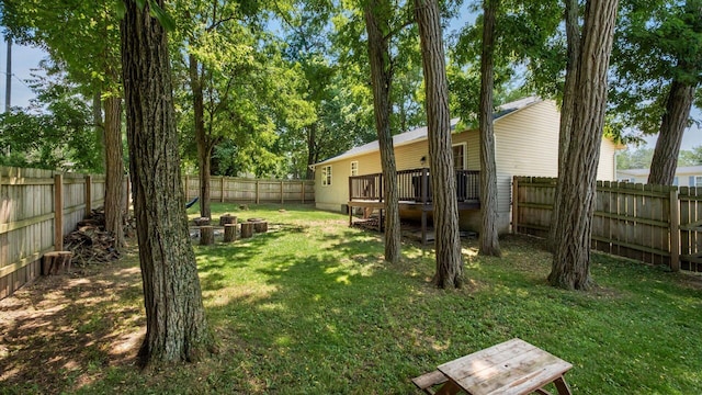 13376 Maple Rd NE, Thornville, OH 43076 - view of fenced backyard