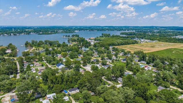 13376 Maple Rd NE, Thornville, OH 43076 - drone / aerial view of a large body of water
