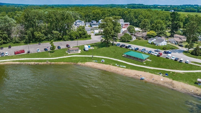 13376 Maple Rd NE, Thornville, OH 43076 - aerial view of property and surrounding area with a nearby body of water
